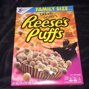 Travis Scott cereal limited edition